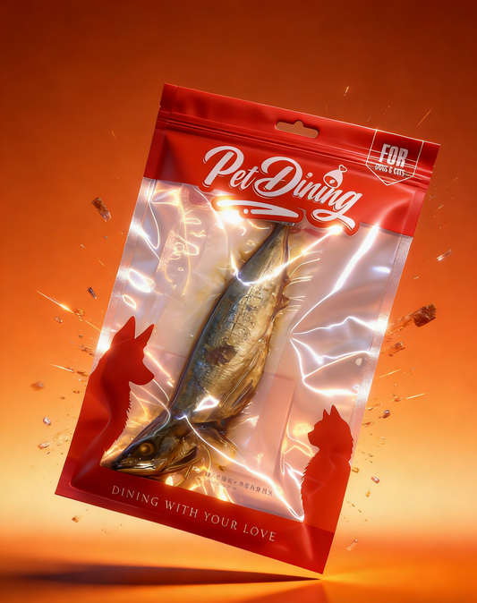 PetDining 常溫預製原條鯖花魚 - 寵物鮮食,貓狗適用