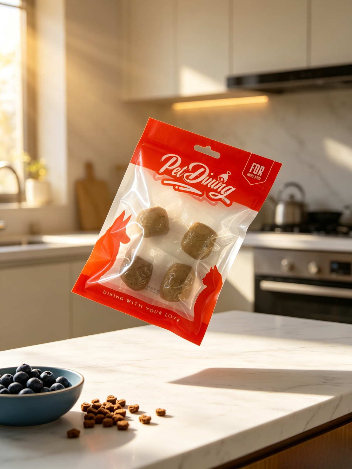 Room temperature pre-cooked crispy duck shanks - suitable for cats and dogs