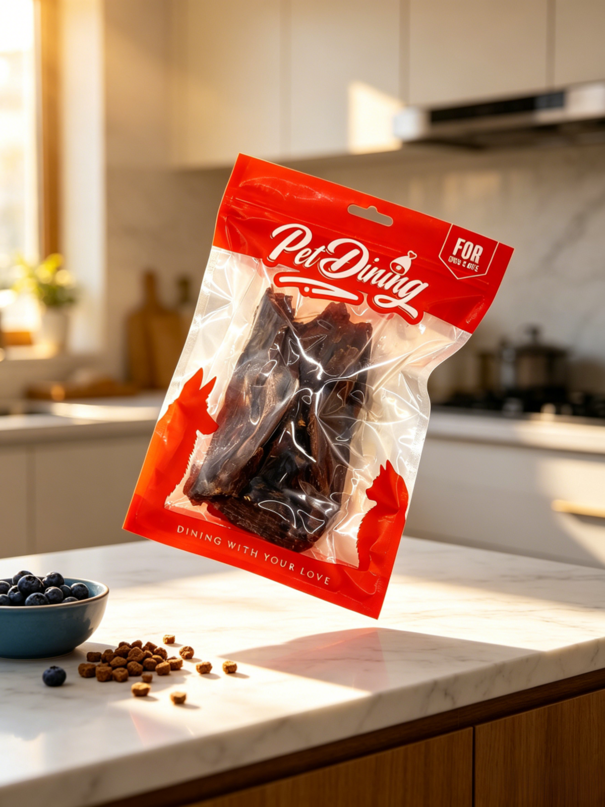 Dried beef lung - suitable for cats and dogs