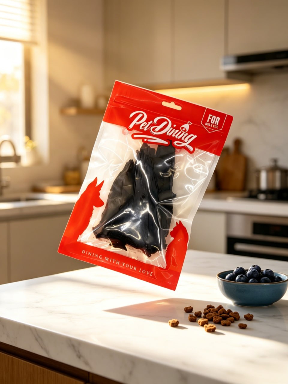 Dried beef liver - suitable for cats and dogs